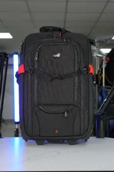 Mochila de ruedas para fotografía