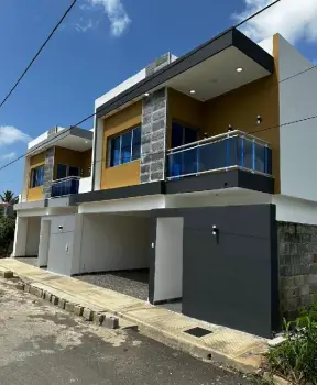 Moderna casa en brisa oriental