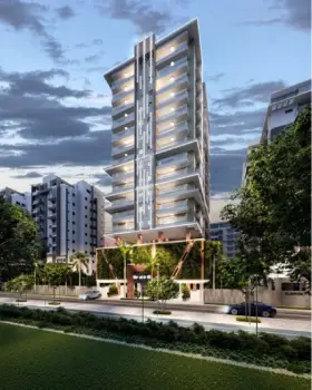 Torre de apartamentos en el ens. ozama