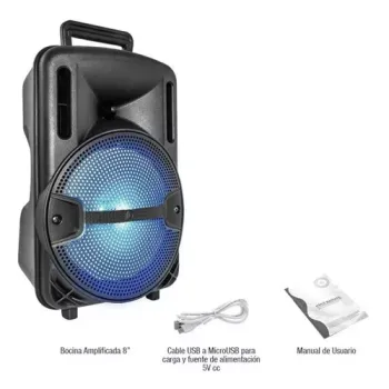 Bocina recargable 3000w