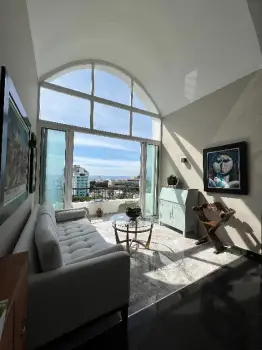 Exclusivo penthouse de 1 habitación amueblado en alquiler en bella vis