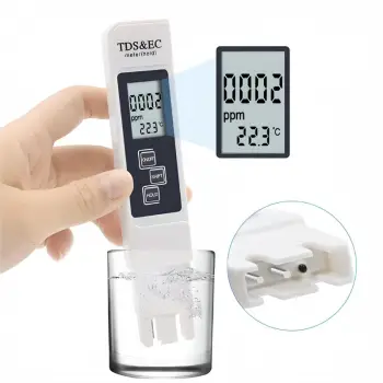 Probador de agua tds temp meter