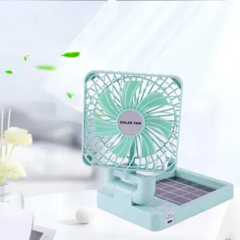 Ventilador con panel solar para vehiculo
