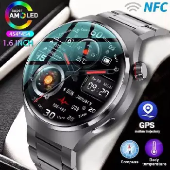 Smartwatch reloj inteligente l14 – pantalla super hd - fondos y correa