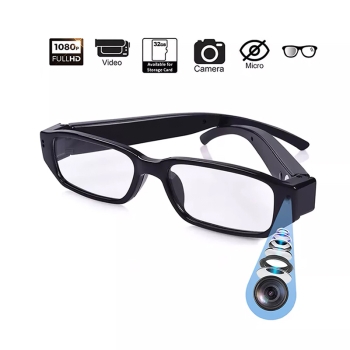 Lentes con cámara - gafas espía oculta - graba vídeo y sonido
