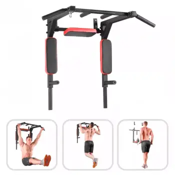 Barra multiusos de pechada pull up