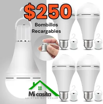 Bombillos recargables
