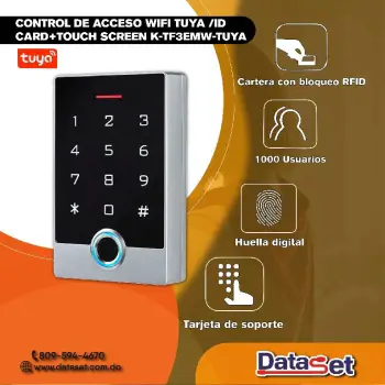 Control de acceso wifi tuya
