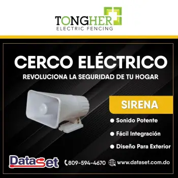 Sirena para cerco elÉctrico