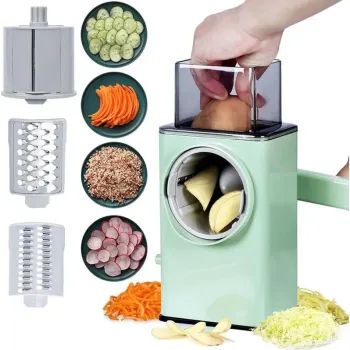 Cortador de verduras de acero inoxidable con panel de 12 piezas