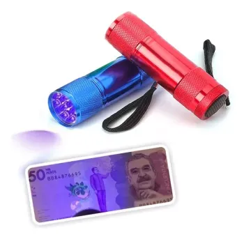 Linterna portatil probador de billete