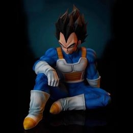 Figura de vegeta el príncipe de los saiyanos del anime dragon ball z