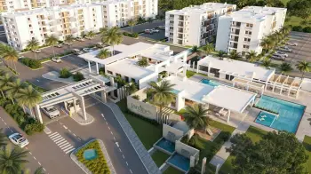 Apartamentos en pueblo bávaro punta cana