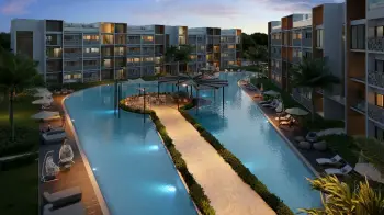 Penthouse en venta en punta cana de 1 habitación y estudio.