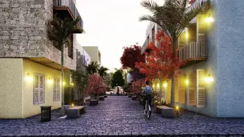 Complejo colonial de apartamentos en vista cana