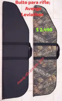Rifle bulto camuflado
