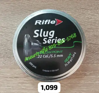 Rifle perdigones slug cal.22