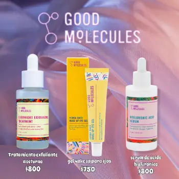 Productos para la piel - good molecules en la romana