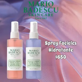 Productos para la piel en la romana