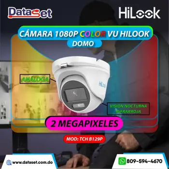 CÁmara 1080 color vu hilook domo