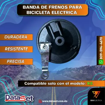 Banda de frenos para bicicleta elÉctrica