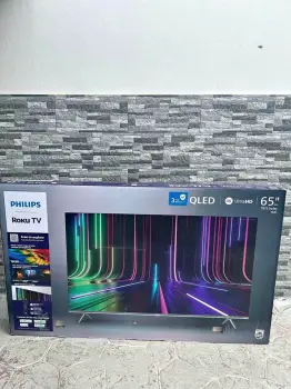 Philips smart tv 65” 4k qled