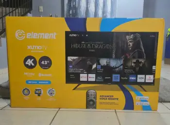 Smart tv element 43 pulgadas 4k control por voz