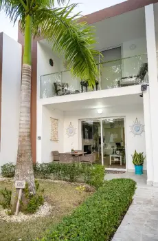 Villa en venta en boca chica 2 habitaciones con línea blanca o amuebla