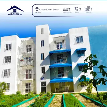 Venta de apartamento segundo nivel ubicado en ciudad juan bosch