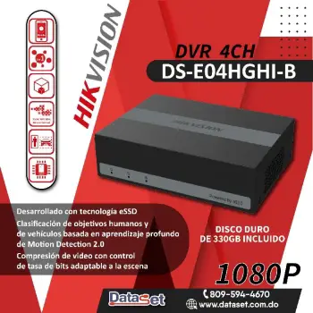 Dvr 4ch ds-e04hghi-b
