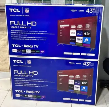 Tcl smart tv de 43 roku 4k caja azul 2024