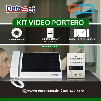 Kit video portero mod 868tw-4l