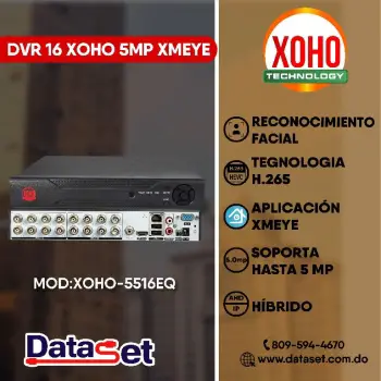 Dvr xoho 5mp xmeye mod xoho-5516eq