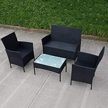 Set de muebles de jardin set rattan
