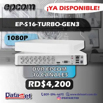 Dvr epcom 16 canales