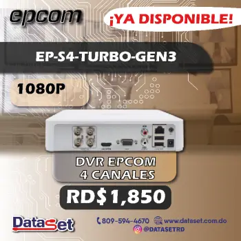Dvr epcom 4 canales