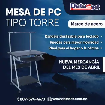 Mesa de pc tipo torre
