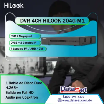 Dvr 4ch hilook 204g-m1
