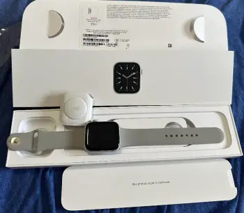 Apple watch series 6 44mm silver gps  lte
