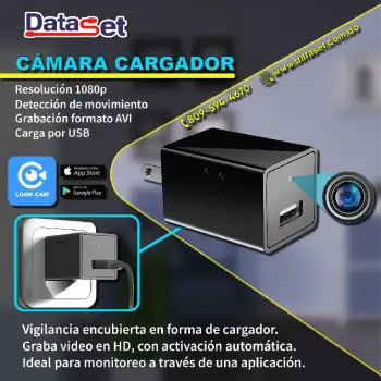 Cámara cargador.