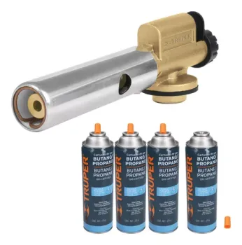 Antorcha soplete para lata de gas