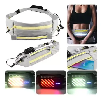 Cangurera con luz led mariconera