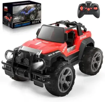 Carrito a control remoto jeep hot racing