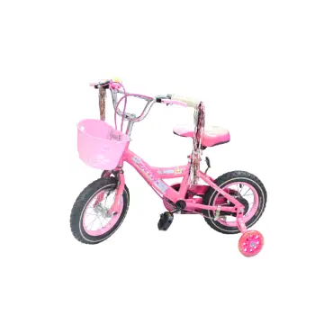 Bicicleta aro 16 de niñas rosado