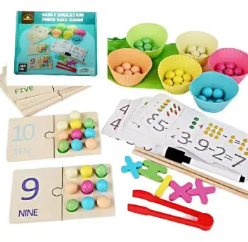 Early education pinch ball game juego didactico