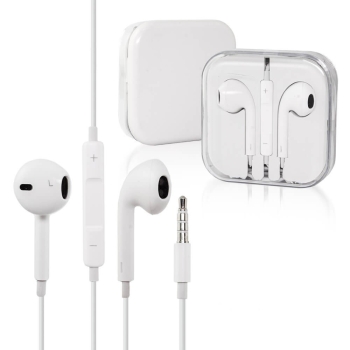 Audifonos blancos conector jack 3.5