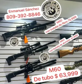 Rifle de aire y más