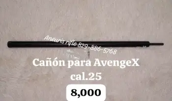 Rifle cañón para avenge x todos los modelos disponibles pcp