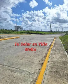 Venta de solares en villa mella
