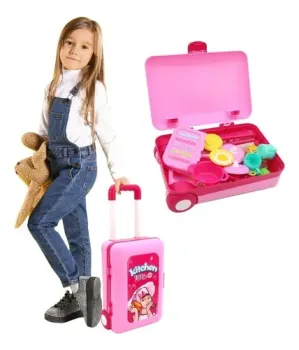Maleta de nina children kitchen cocina